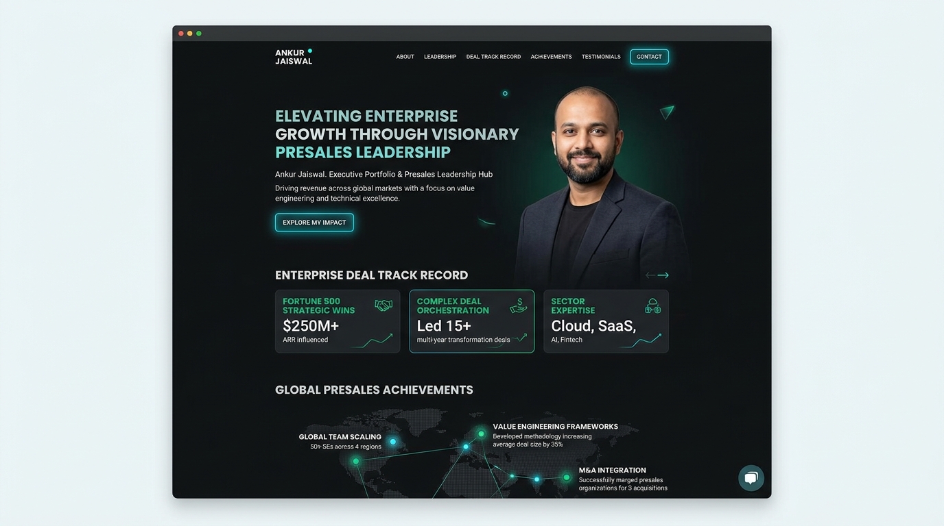 Ankur Jaiswal Portfolio