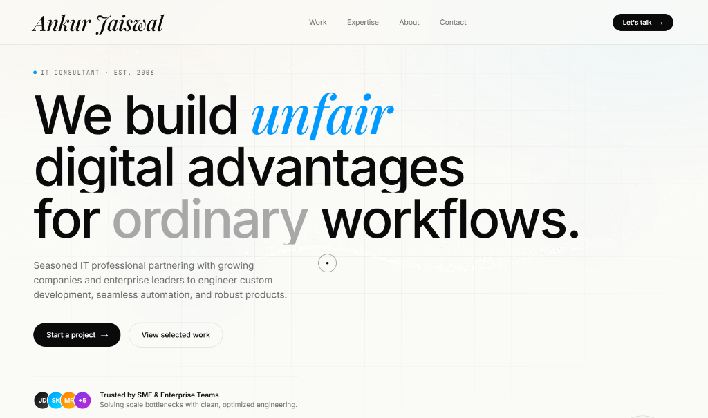 Executive Portfolio